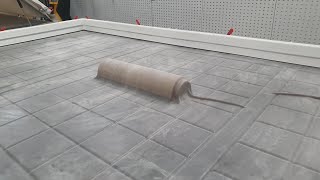 3MM Thick Vacuum Forming Silicone Sheet For Solid Surface Thermoforming With A Vacuum Press Machine