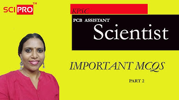 ASSISTANT SCIENTIST Pollution Control Board|KPSC|MCQS PART 2