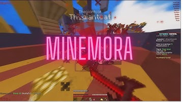 HACKING ON MINEMORA WITH RISE CLIENT! (SCAFFOLD, SPEED, KILLAURA)