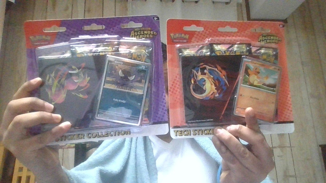 Ascended Heroes Tech Sticker Collections Opening