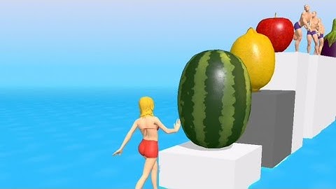 SQUEEZY GIRL 👩‍🦰🍉🍎 Game All Levels Gameplay New Update Level 58