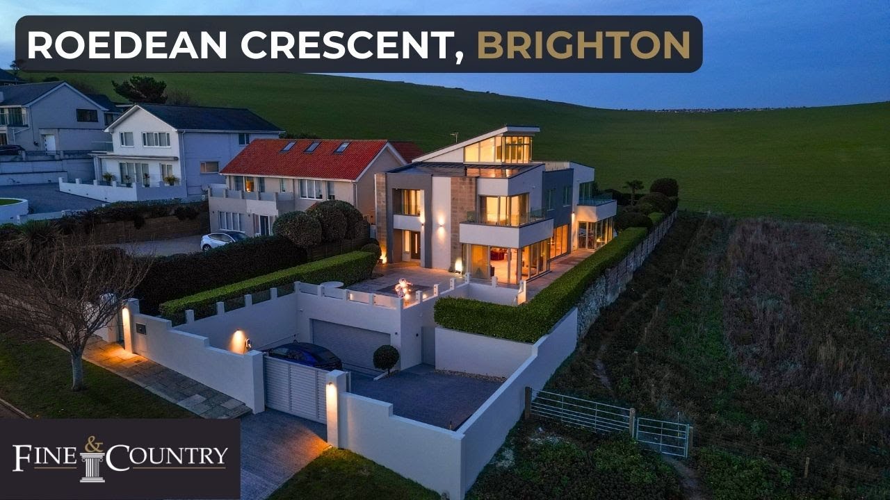 Look inside this modern eco home in Brighton, with views of South Downs National Park and the sea.
