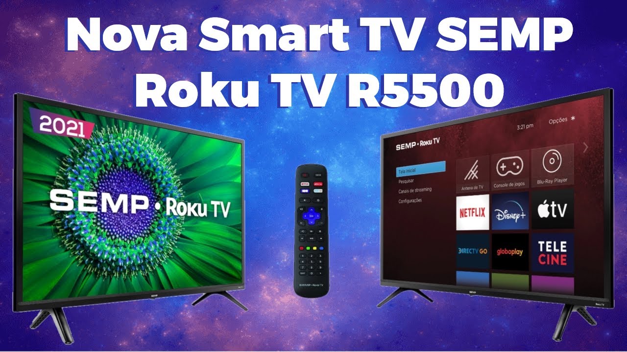 Nova SEMP Roku TV chega ao Brasil