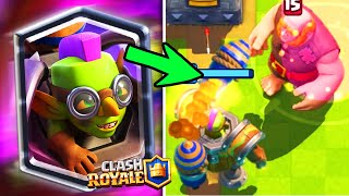 SUPERCELL'İN VERMEDİĞİ KART GOBLİN MAKİNESİ CLASH ROYALE