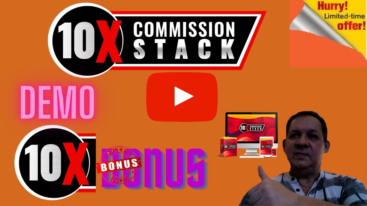 10x commission stack review bonuses demo