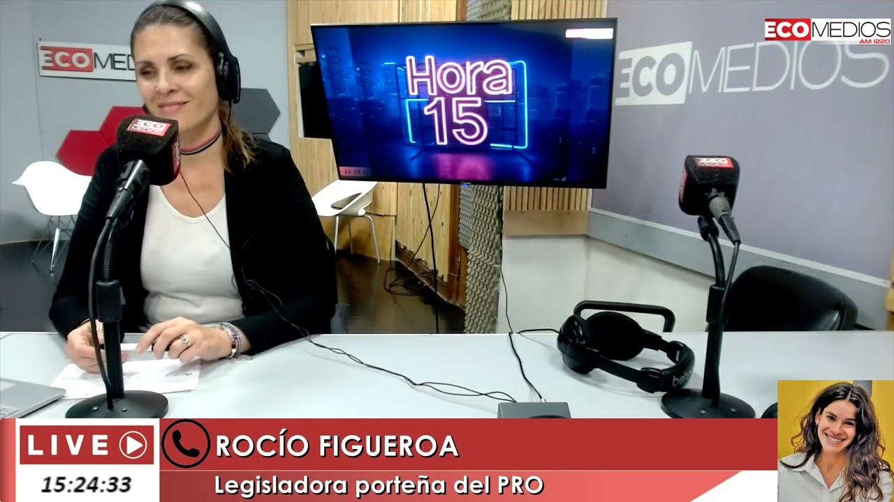 Rocío Figueroa (Legisladora Porteña por PRO) Hora 15