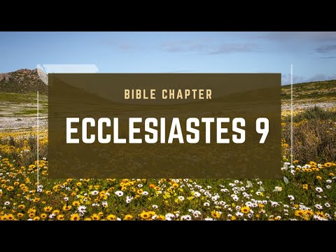 Daily Bible Chapter » Ecclesiastes 9 [Audio book & Nature Scenes] - YouTube