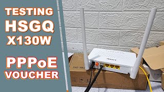 Tutorial ONT Xpon HSGQ X130W for RT RW Net PPPoE + Hotspot screenshot 2