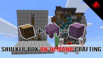 This Minecraft Machine Makes Shulker Boxes EASY!