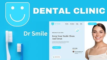 Figma tutorial : Dental Clinic WebSite #figmadesign #uidesign #design