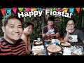 QUICK DINNER WITH FRIENDS @COURT&#39;S RUSTIC GARDEN CAFE|HAPPY FIESTA BACARRA!|ROCHELLE MERCADO