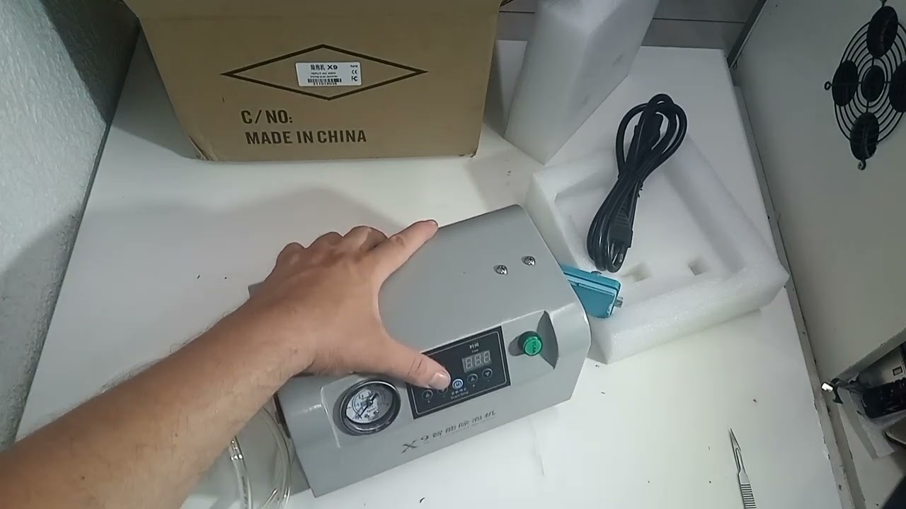 Mini Removedora de bolhas X9 - Até 7