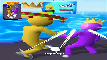 Giant Rush || Max Level‼️All Level Gameplay Android/iOS, New Update Level 44-45