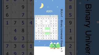 Sudoku Practice 201(BUG+1 - Binary Universal Grave + 1) #sudoku