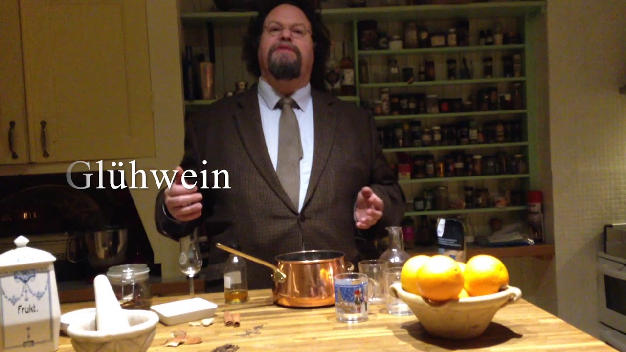 Edward Blom blandar glögg