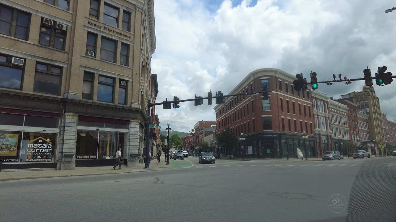 Driving Through Downtown Rutland, Vermont - [4K Tour] - YouTube