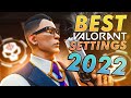 Best VALORANT Settings for 2022! (for FPS & Quality)