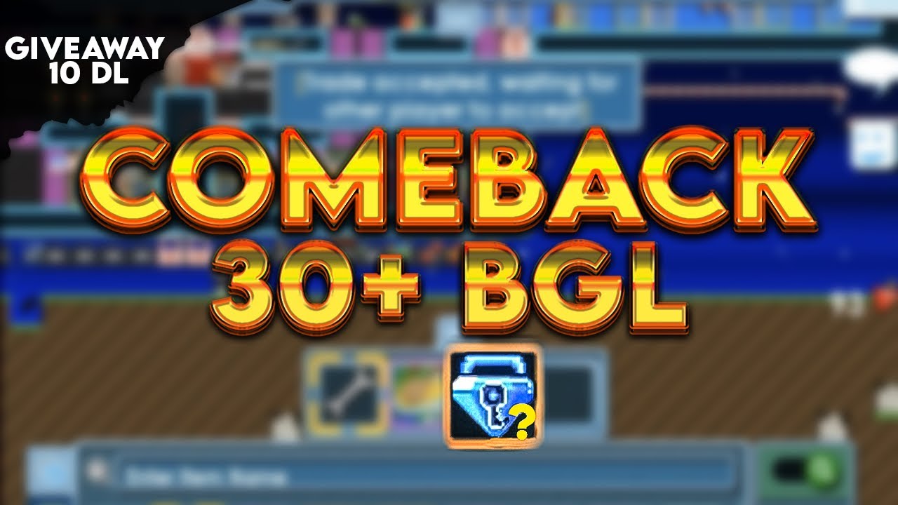 PLAYING CASINO 3-5 BGL COMEBACK 30+ BGL ?! - Growtopia Indonesia Casino