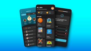Quiz game app design