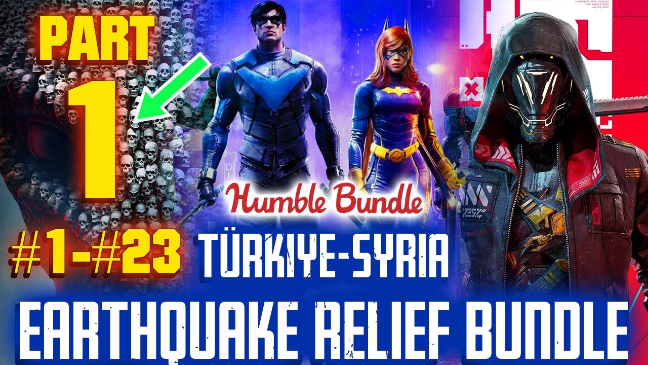 Humble Bundle – Turkiye Syria Earthquake Relief Bundle - March 2023 ...