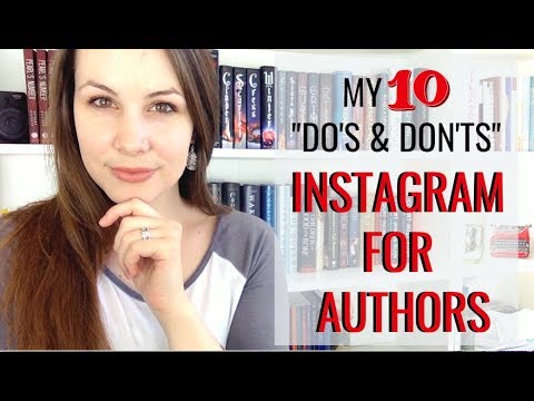 ... // do you struggle to grow on instagram? want develop an author platform there? these are my 10 do's and don't...