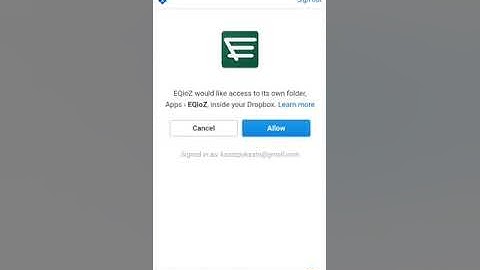 Backup and Restore To Dropbox