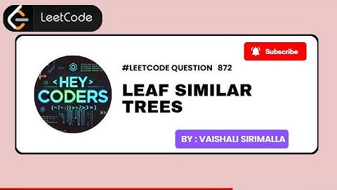 872 | Leaf Similar Trees | Leetcode | Java | Easy Explanation