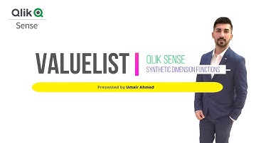 Qlik Sense Value List Function | ValueList() | Create a custom list of values | Synthetic Dimension
