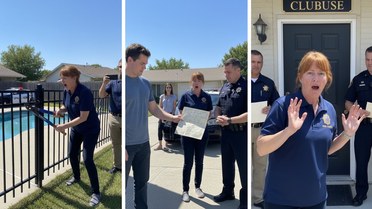HOA Karen Raided My Backyard Pool – Then One Document Ended Her Reign of Terror