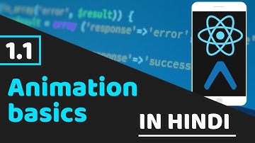 Animation basics | animations in react native | react native tutorial in hindi