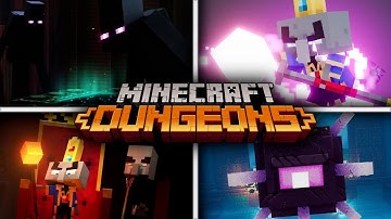 Minecraft Dungeons All Cutscenes + DLC