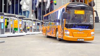 INCREDIBLE RC BUS ACTION// SPECIAL HANDMADE RC BUS IN FULL FUNCTIONALITY// RC BUS COLLECTION
