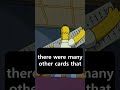 Did you know this about Homer&#39;s cards? #shorts #simpsons #thesimpsons