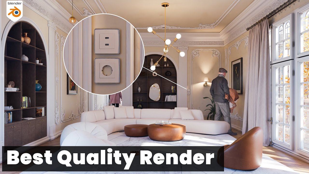 How to Render Best High Quality Images in Blender - YouTube