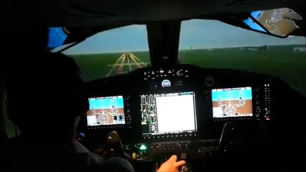 Mehmet S. Akbasak - Citation Mustang Landing