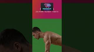 ⚡ 4-Minute NEON TABATA Workout | Quick Full Body Burn! (No Equipment)🎧