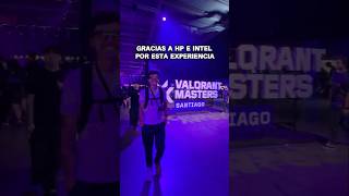 Valorant Master de Santiago junto con @hyperxlatam @intel.latam @hpcolombia_ #IntelCore