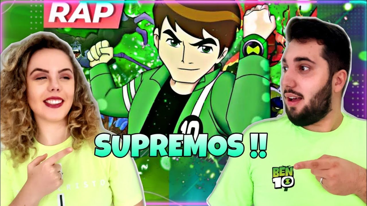 REACT- Rap do Ben 10 (Supremacia Alienígena) - SOU SUPREMO | IRON MASTER