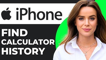 How to FIND Calculator HISTORY on iPhone