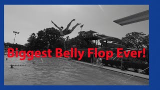 Biggest Belly Flop Ever!  Funny Water Compilation