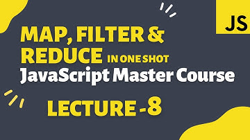 Map, Filter & Reduce in JavaScript | Front-End Master Course | JavaScript-Beginners & Intermediate