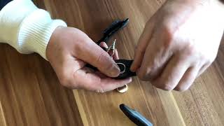 Change Porsche key battery (NEW) 