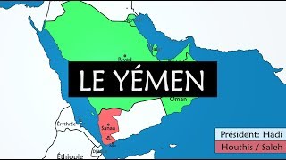 Le Yémen - Résumé sur cartes