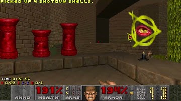 Doom 2: abyspe50 MAP02 in 0:57.17 Pacifist
