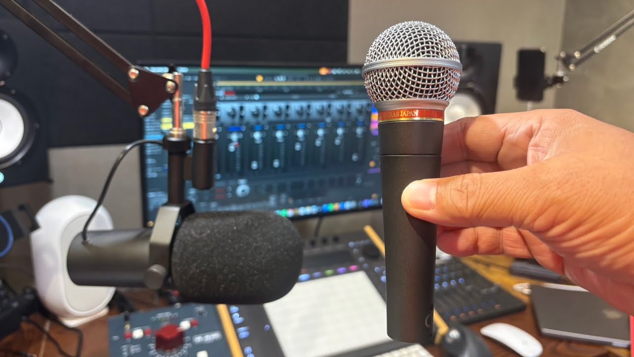 AMATERAS 8058 vs. SHURE SM7B! A digest of a live broadcast