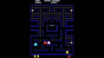 Pac-Man (Midway, speedup hack) [MAME] [shortplay]