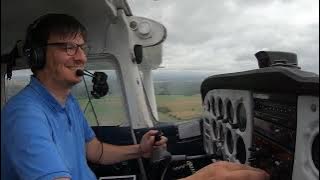 VFR Lognes-Auxerre en Cessna 172 | Météo marginale
