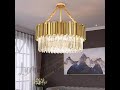 Prezentare candelabru cu cristale scaly gold 800