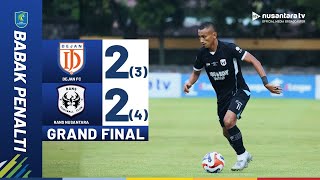 Highlights Penalti Panas Rans Nusantara Unggul 43 Atas Dejan Fc Lewat Adu Penalti  Ntv