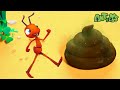 Joey Loves Kicking Up a Stink! 💩 | 🐜 Antiks 🐜 | Funny Cartoons for Kids | Moonbug